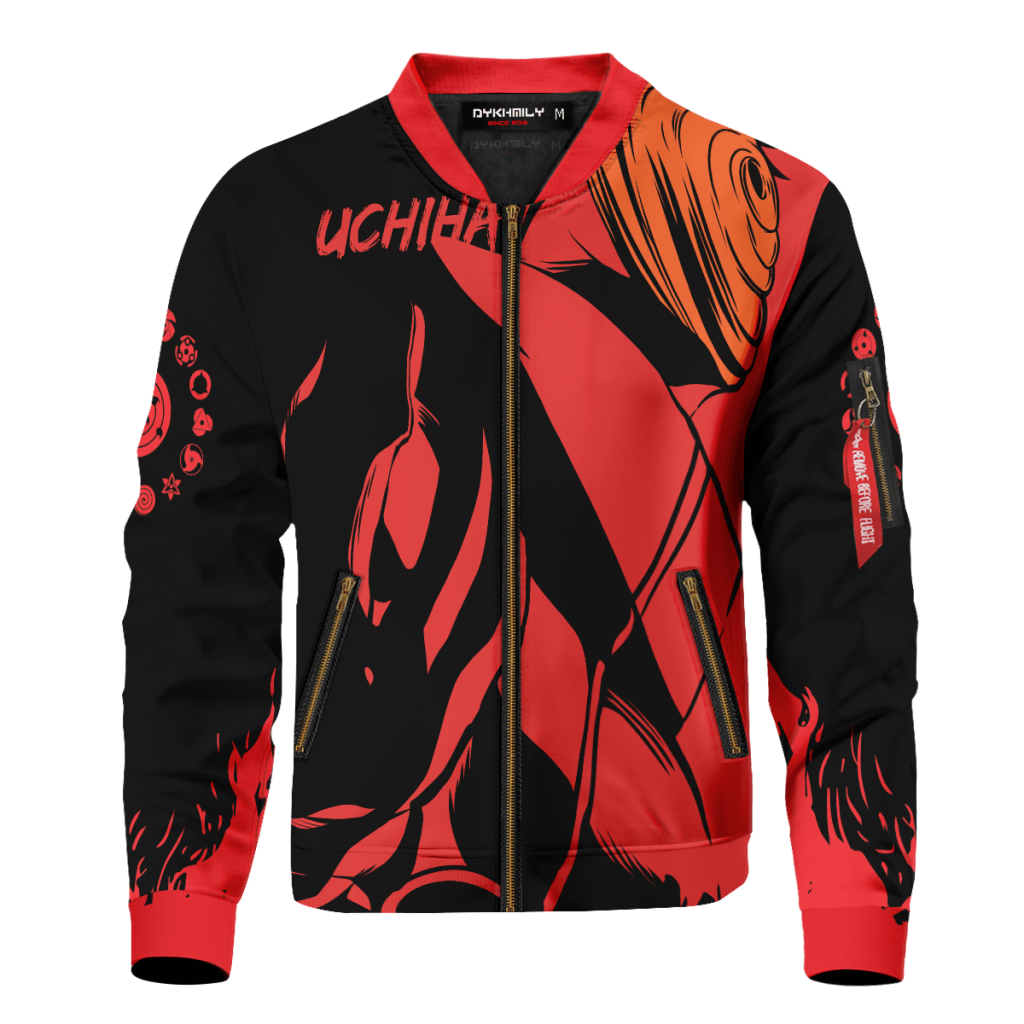 uchiha ichizoku bomber jacket 282983 - Anime Jacket Shop