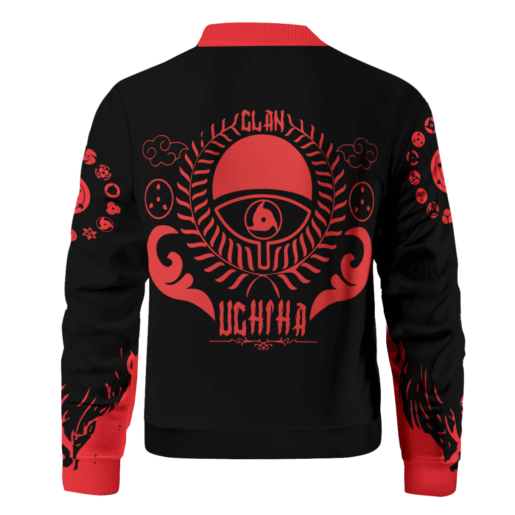 uchiha ichizoku bomber jacket 788807 - Anime Jacket Shop