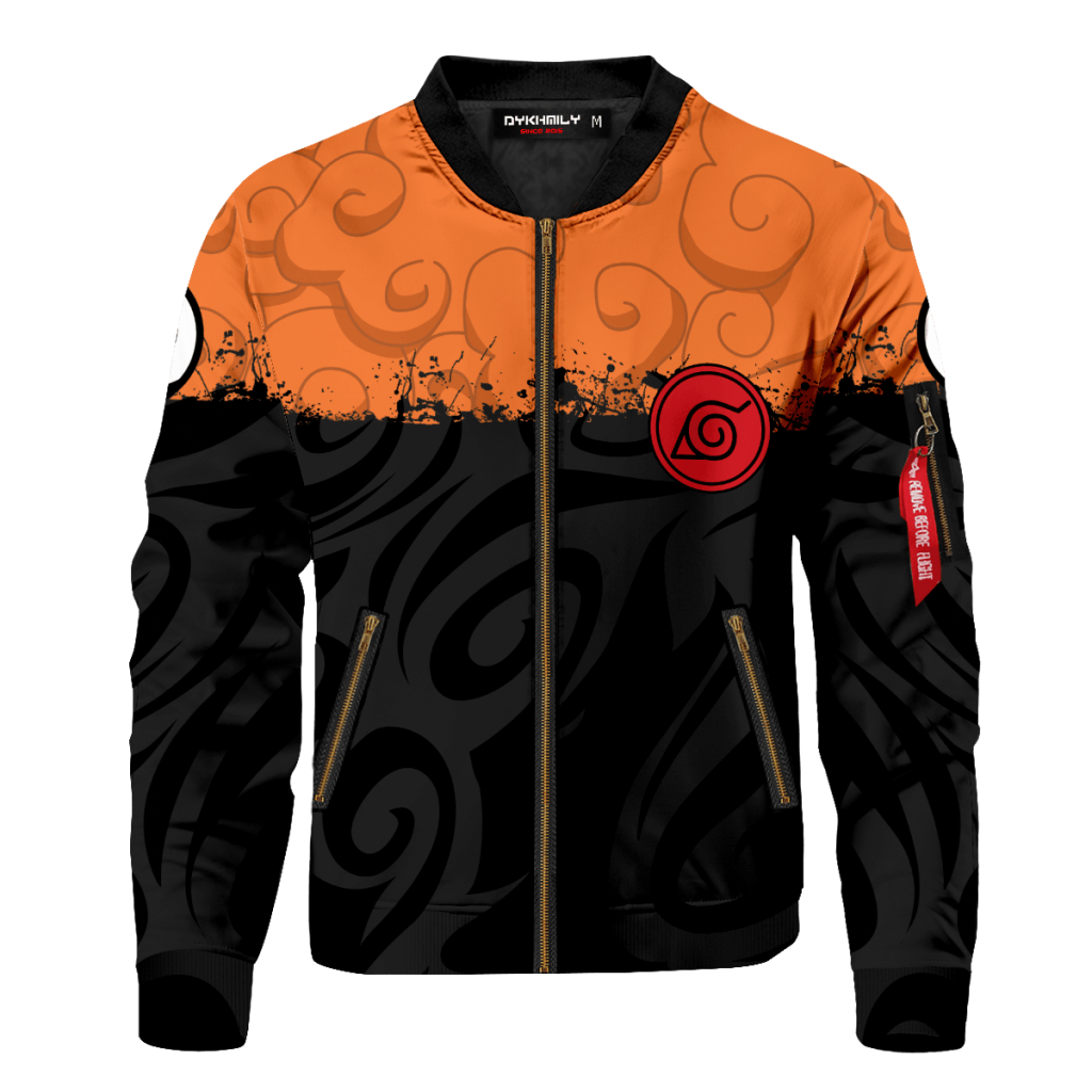 uzumaki clan bomber jacket 274426 - Anime Jacket Shop