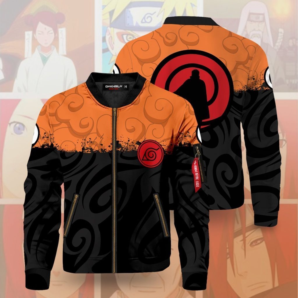 uzumaki clan bomber jacket 593393 - Anime Jacket Shop