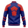 Across The Spider Verse 2099 S Varsity Jacket BACK Mockup - Anime Jacket Shop