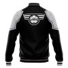 Anti Kaiju Defense Force KN8 Varsity Jacket BACK Mockup - Anime Jacket Shop