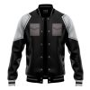 Anti Kaiju Defense Force KN8 Varsity Jacket FRONT Mockup - Anime Jacket Shop