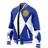 Blue Ranger Wolf MMPR Vasity Jacket FRONT RIGHT Mockup - Anime Jacket Shop