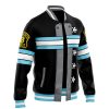 Company 8 Fire Force Varsity Jacket F LEFT Mockup - Anime Jacket Shop