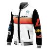 Drift Racer Initial D Varsity Jacket FRONT RIGHT Mockup - Anime Jacket Shop