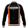 Karasuno High Haikyuu Varsity Jacket BACK Mockup - Anime Jacket Shop