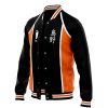 Karasuno High Haikyuu Varsity Jacket F RIGHT Mockup - Anime Jacket Shop