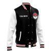 Poke League Bomber P Varsity Jacket F LEFT Mockup 1 - Anime Jacket Shop