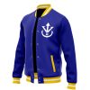 Vegeta V1 A DBZ Varsity Jacket F RIGHT Mockup - Anime Jacket Shop