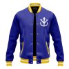 Vegeta V1 A DBZ Varsity Jacket FRONT Mockup - Anime Jacket Shop