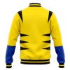 X Men Wolverine M Varsity Jacket BACK Mockup - Anime Jacket Shop