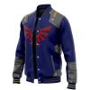 Zelda Shield Style TLZ Varsity Jacket F RIGHT Mockup - Anime Jacket Shop