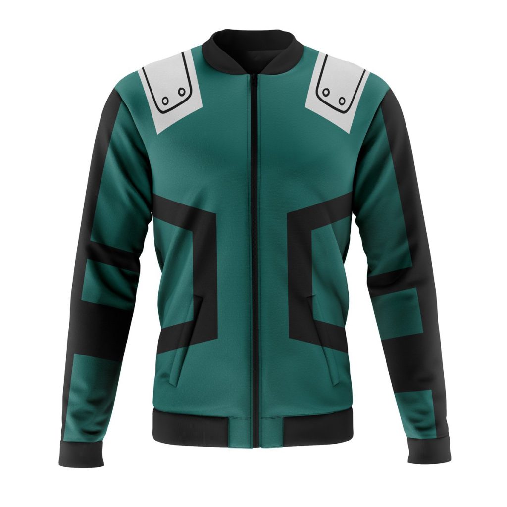 deku my hero academia casual bomber jacket 17q6l - Anime Jacket Shop