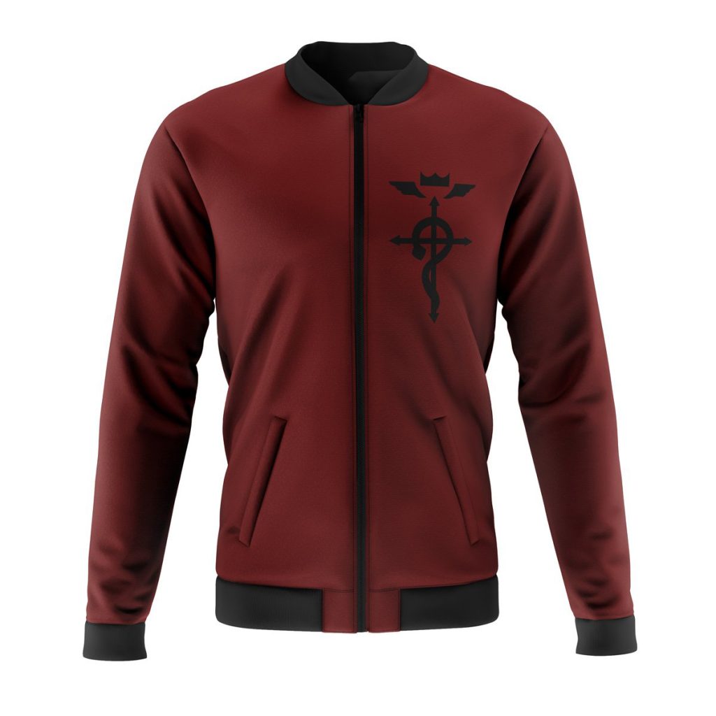 edward elric fullmetal alchemist casual bomber jacket 97661 - Anime Jacket Shop