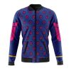 giorno giovanna manga jojos bizarre adventure casual bomber jacketcpqcc - Anime Jacket Shop