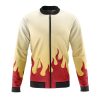 kyojuro demon slayer casual bomber jacket 1ar8m - Anime Jacket Shop