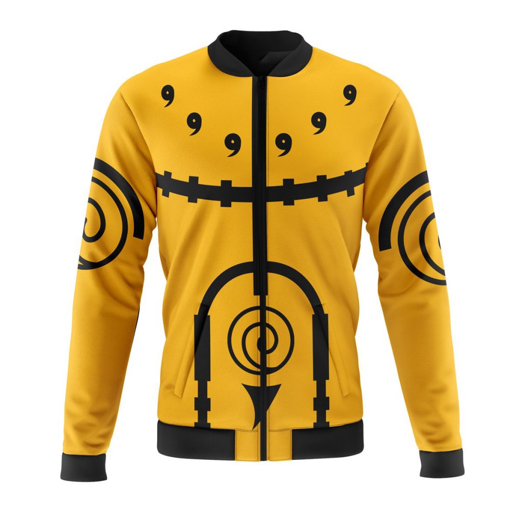 kyuubi mode naruto casual bomber jacket gicm4 - Anime Jacket Shop