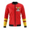 luffy straw hat one piece casual bomber jacket 0547c - Anime Jacket Shop