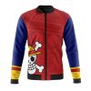 luffy straw hat v2 one piece casual bomber jacket baayg - Anime Jacket Shop