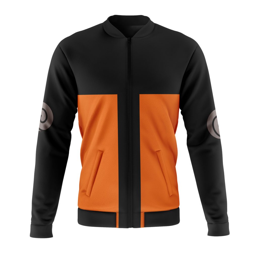 naruto uzumaki shippuden casual bomber jacket - Anime Jacket Shop