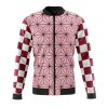 nezuko kamado demon slayer casual bomber jacket lz3ib - Anime Jacket Shop