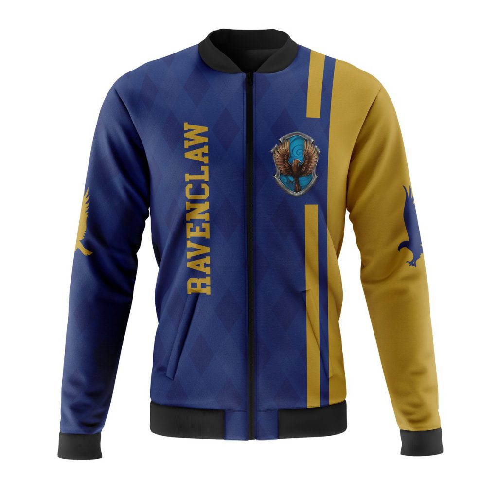 ravenclaw harry potter casual bomber jacket pdfa6 - Anime Jacket Shop