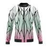 shinobu kocho demon slayer casual bomber jacket e6ndk - Anime Jacket Shop