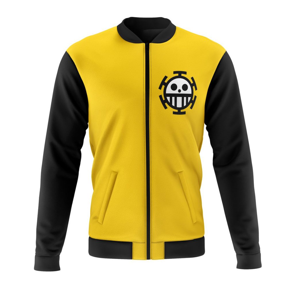 trafalgar law one piece casual bomber jacket c48bp - Anime Jacket Shop