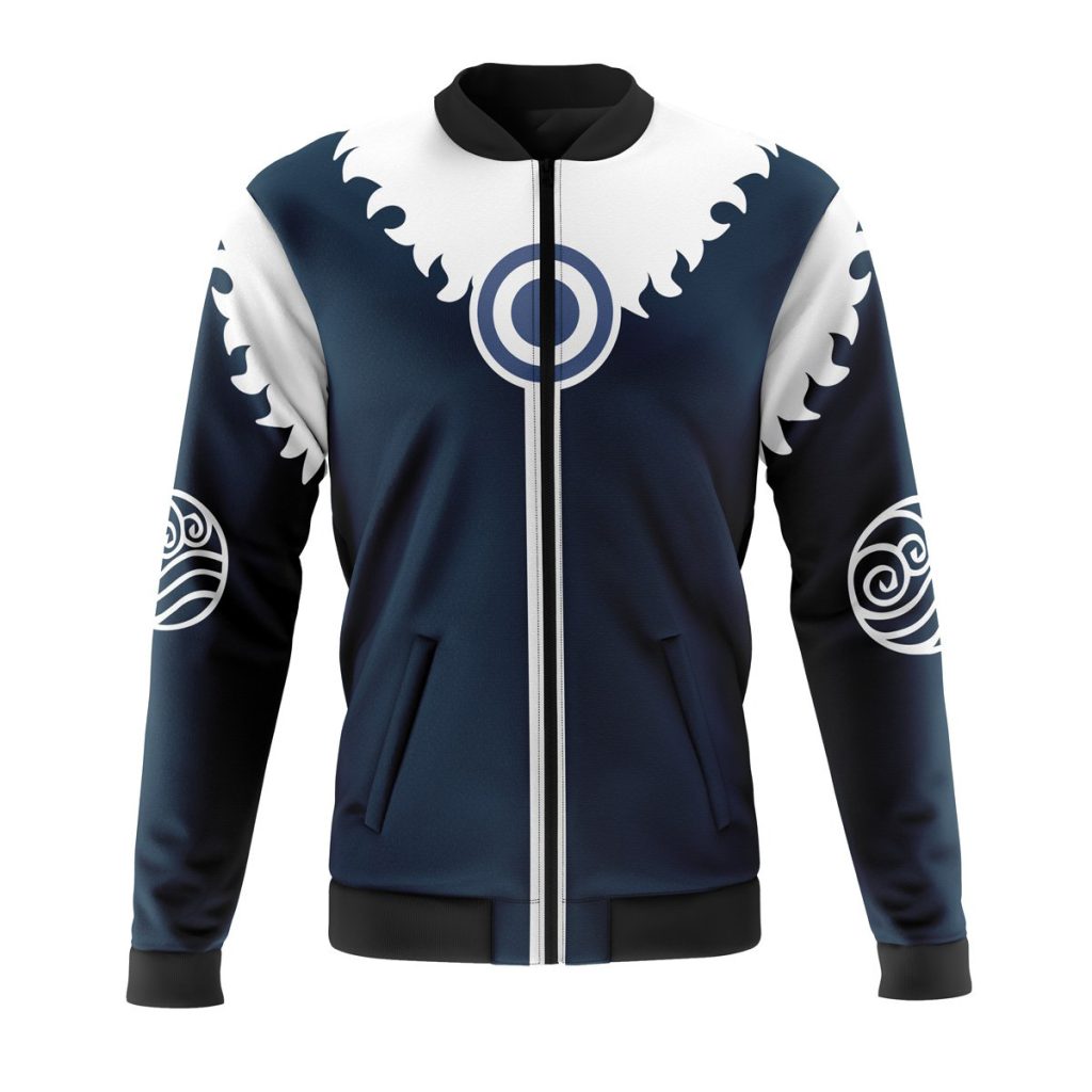 waterbender avatar casual bomber jacket 7yepm - Anime Jacket Shop