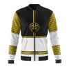 white ranger mighty morphin power rangers casual bomber jacket 8davj - Anime Jacket Shop